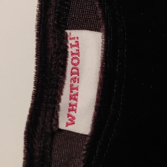 WHAT A DOLL Christmas dress black and white plaid long sleeves size 5 - Picture 12 of 13